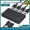 4K Dual-Screen HDMI Splitter - Mini HDMI Input, Two Outputs for Simultaneous Display
