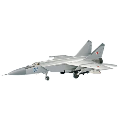 Hasegawa 1/72 Soviet Air Force Mig 25 Foxbat Plastic Model D4