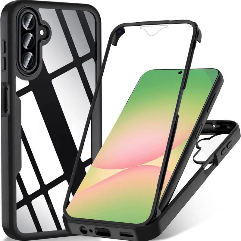 

Чехол с полной защитой 360° для Samsung Galaxy A56 A36 A26 A55 A34 A54 A35 A25 A15 A53 A13 A14 A52 Противоударная крышка с защитой экрана Galaxy A35