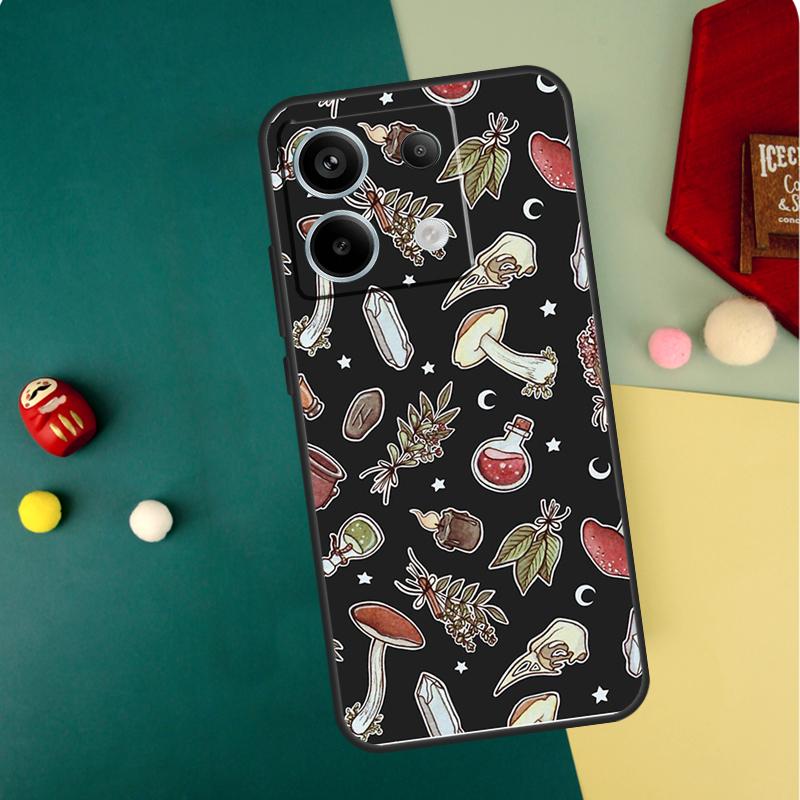 Mushroom Forest Case For Xiaomi Redmi Note 13 14 12 11 10 15 Pro Plus Redmi 13 15 14C 13C 15C 10C 12C Funda