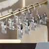 Multi-Function Stainless Steel Pants Hanger Clothes Hanger Space-Saving Design for Jeans, Skirts