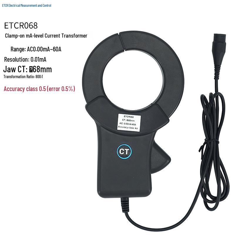 ETCR030 High-Precision Clamp-on Leakage Current Transformer