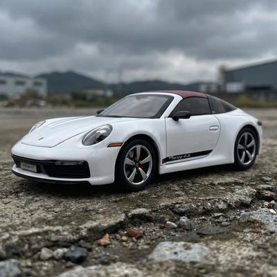 1:32 Porsche 911 Targa GT3 Convertible Roadster Alloy Metal Diecast Model Car Home Decoration Desktop Display Collect Ornaments