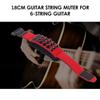 18cm Guitar String Mute Guitar Gear Fretboard Muting Wrap Punk Style String Dampener String Muter for 6-String Guitar Accessory