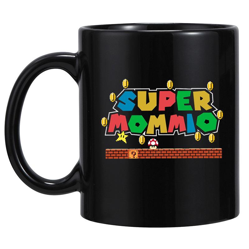 

Игра Мама Супер День Отца Папочка День Матери Маммио Керамическая Кофейная Кружка Папа Чашка для Воды 301-400ml