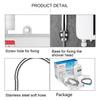 3500W 220V 50Hz Water Heater Bathroom Kitchen Instant Electric Hot Water Heater Tap Temperature Display with Faucet Shower
