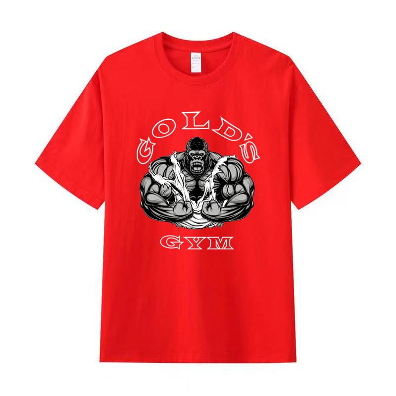 Tricou de vară pentru bărbați Tricou imprimat cu mâneci scurte din bumbac de înaltă calitate Tricou pentru femei Cămașă sport la modă Top de jogging casual