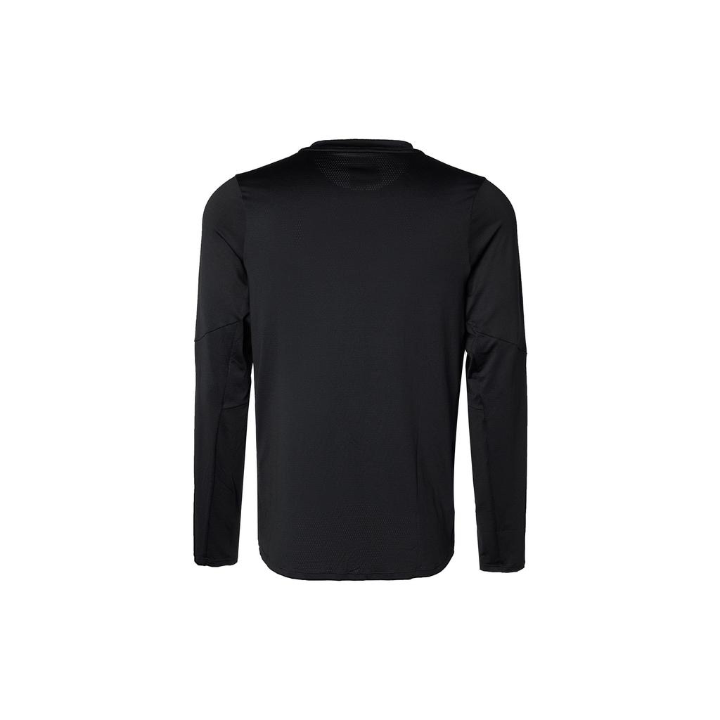 Nike Dri-Fit Round Neck Spliced Quick-Dry Breathable Long Sleeve Sweatshirt Men sweatshirt Black White DD8371-010