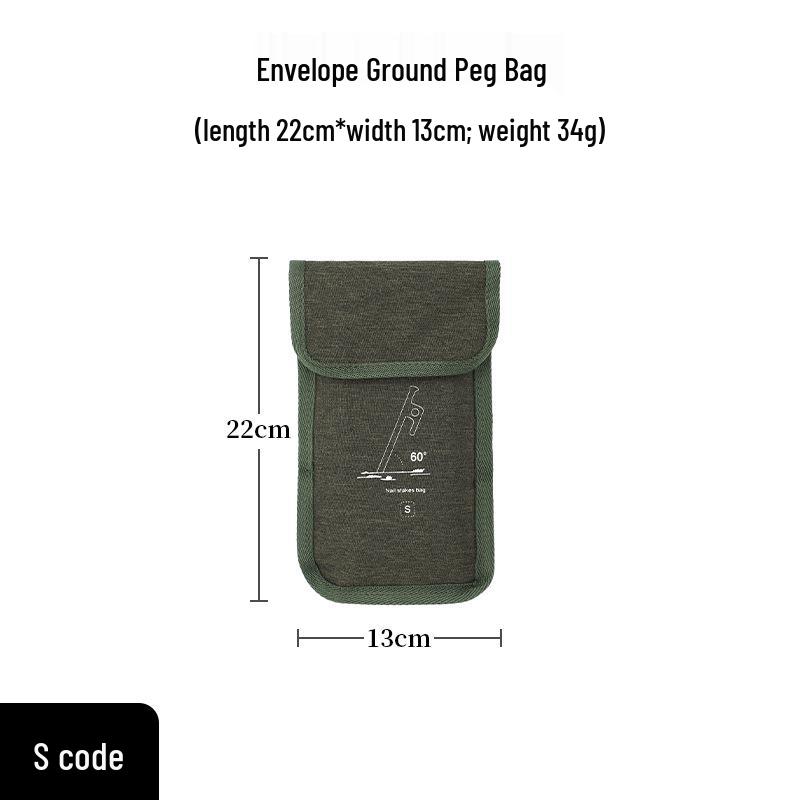 

Большая сумка для хранения колышков для кемпинга на открытом воздухе – Многофункциональный органайзер для инструментов из ткани Оксфорд