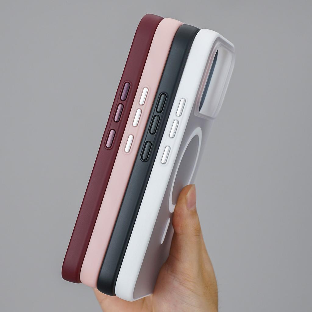 For POCO F9 Ultra / f9 Pro Case Matte Transparent Magnetic Protective Back Cover For MagSafe Wireless Charging Phone Shell Funda