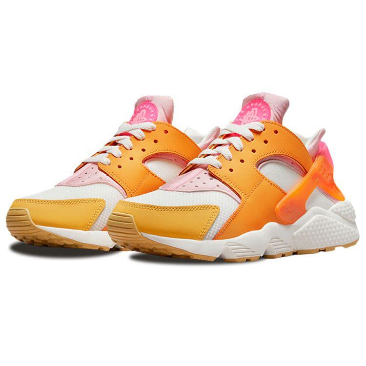 Nike Tênis Feminino Air Huarache Solar Flare Rosa Suave Laranja Summit-Branco Rosa Médio-Suave DX2674-100