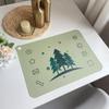 Kids Cartoon Printed Cute PVC Leather Placemats Waterproof Heat-Resistant Cartoon Table Mats Children's Lunch School Desks
