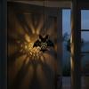 2PCS Openwork Bat Decorative Hanging Lamp Plastic Bat Chandelier  Halloween