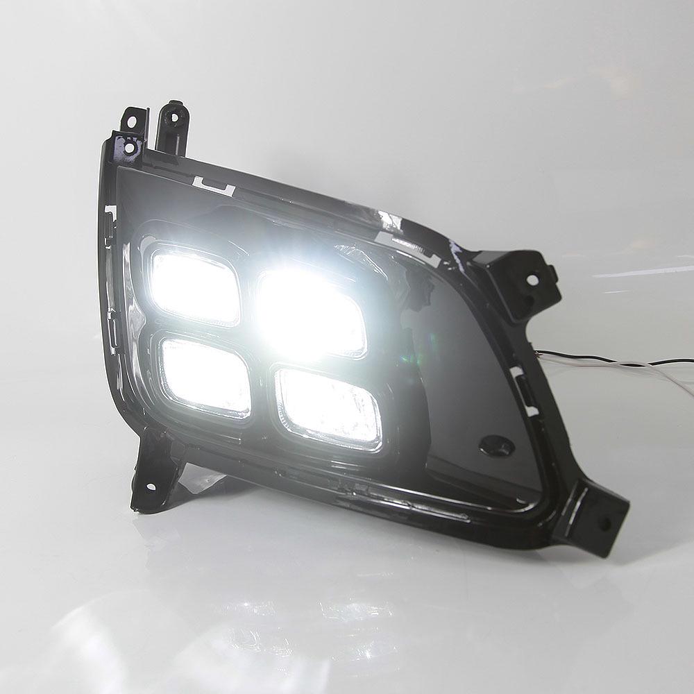 Kia K5 Optima Front Bumper Fog & Daytime Running Lights for 2014-2015 Models