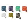 Rounded Corner Drink Pad Square Circuit Print Cup Pad for Office Desk, Dining Table, and Coffee Cup Placement Use
