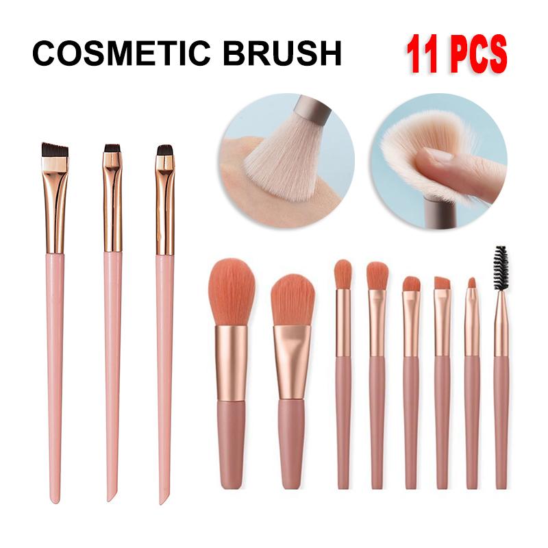 

8Pcs Professional Makeup Brushes Set Cosmetic Powder Eye Shadow Foundation Blush Blending Concealer Beauty Make Up Tool Brushes