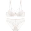 European & American Sexy Lace Cotton Bra Set - Comfortable, Breathable, Gathered, Plus Size Women's Underwear