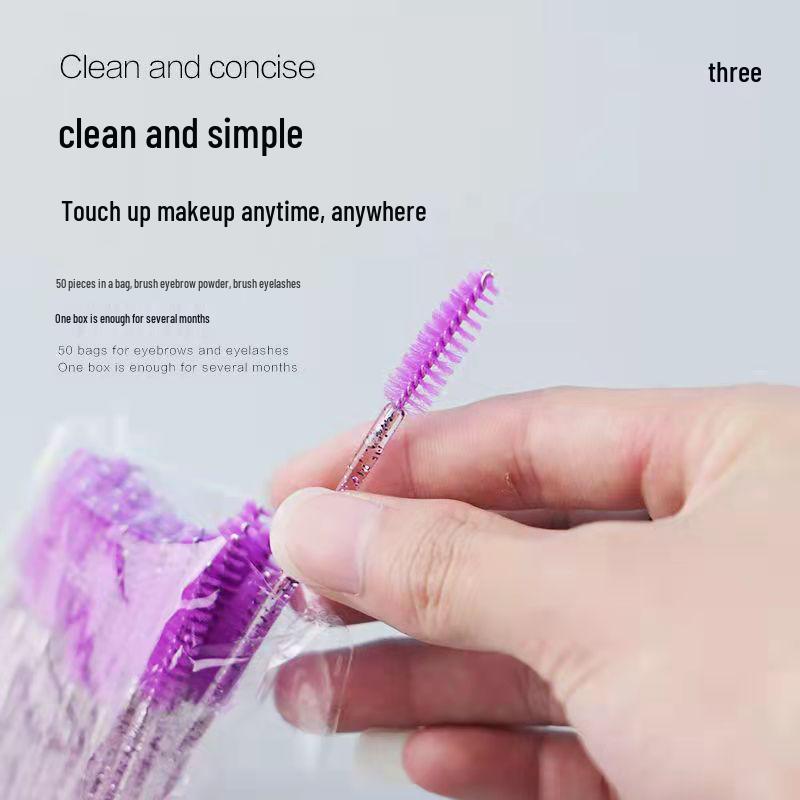 Spiral Crystal Eyelash & Brow Brush Wand