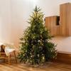 LED Star Christmas Tree Topper with Colorful Waterfall Lights