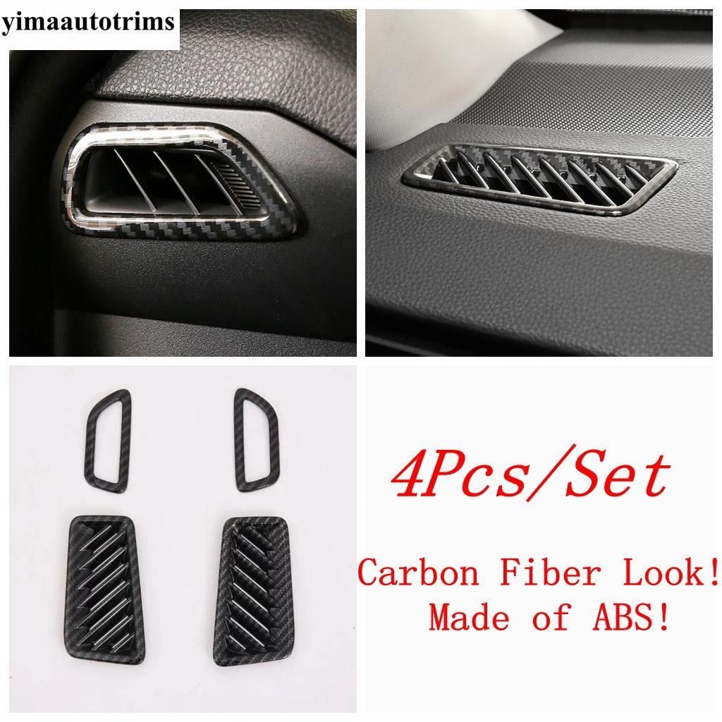 Moldura de Marco de Salpicadero / Cubierta de Faro / Soporte de Vaso de Agua / Elevalunas Para TOYOTA RAV4 RAV 4 XA50 - 2024 Accesorios de Fibra de Carbono