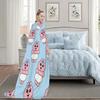 Blanket For Soft Cartoon O-Opanchu Throw Blanket for Picnic U-Usagi Bed Sofa Home Bedroom Cute Cozy Warm Bunny Comfortable