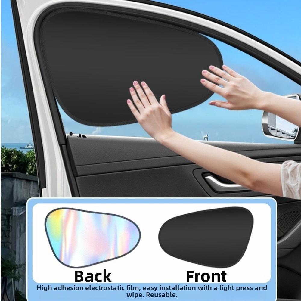 Radium Reflective Car Sun Shade Foldable Car Window Shades  for Car Windows