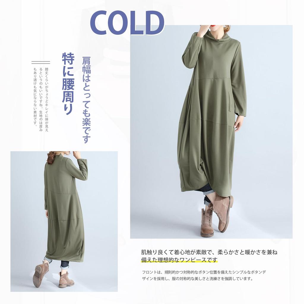 Gdnelhuonox Cocoon Polo Loose Long High Midi Wear Women's Dress, Dress, Long, Fit, Sleeves, Loungewear, Neck, Length, Winter, Fall/Winter