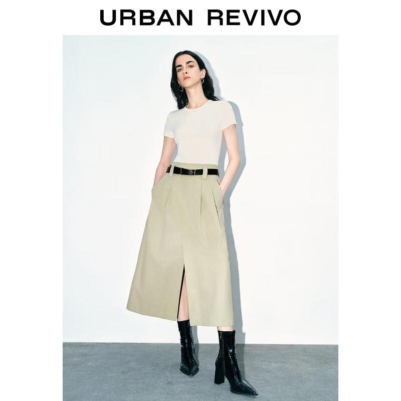 Women's Retro Patchwork Belted Short-Sleeved Dress