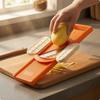 Cortador Mandolina de Mano Protectores Laterales Verdura Utensilio de Cocina Herramienta Naranja 4 Cuchillas