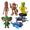 Bombardino Crocodilo Shimpanzini Bananini Figure Toy Tralalero Tralala Figures Brainrot Tung Sahur Shark Model Decor Doll Gift