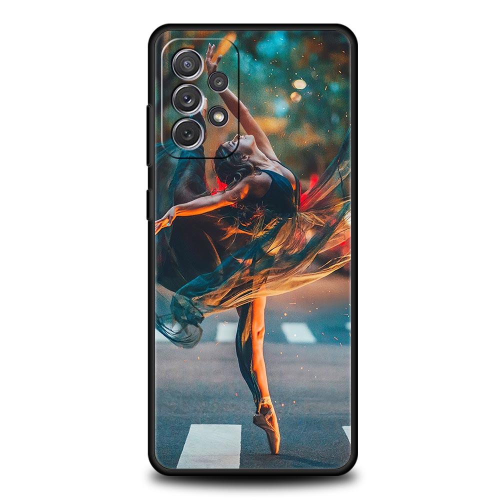 

Simple Swan Dance Ballet Phone Case For Samsung Galaxy A55 A53 A51 A35 A33 A31 A25 A23 A21s A15 A13 A73 A71 A05 A03s S8 S9 Cover Samsung S9