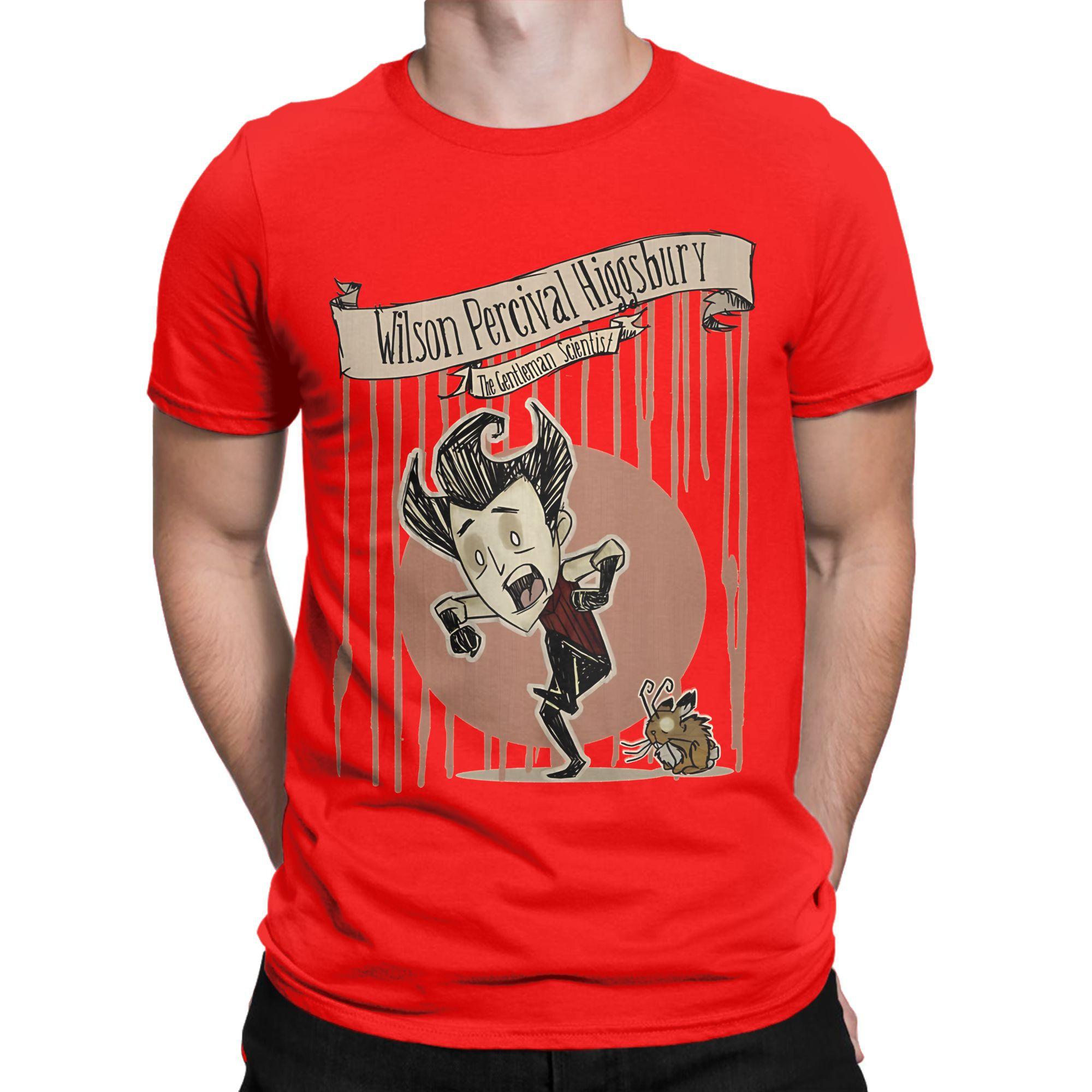 Mens Womens Don t Starve Together PVP Play Game T Shirt Pure Cotton Graphic Printed T-Shirt  Clothing Outfits S