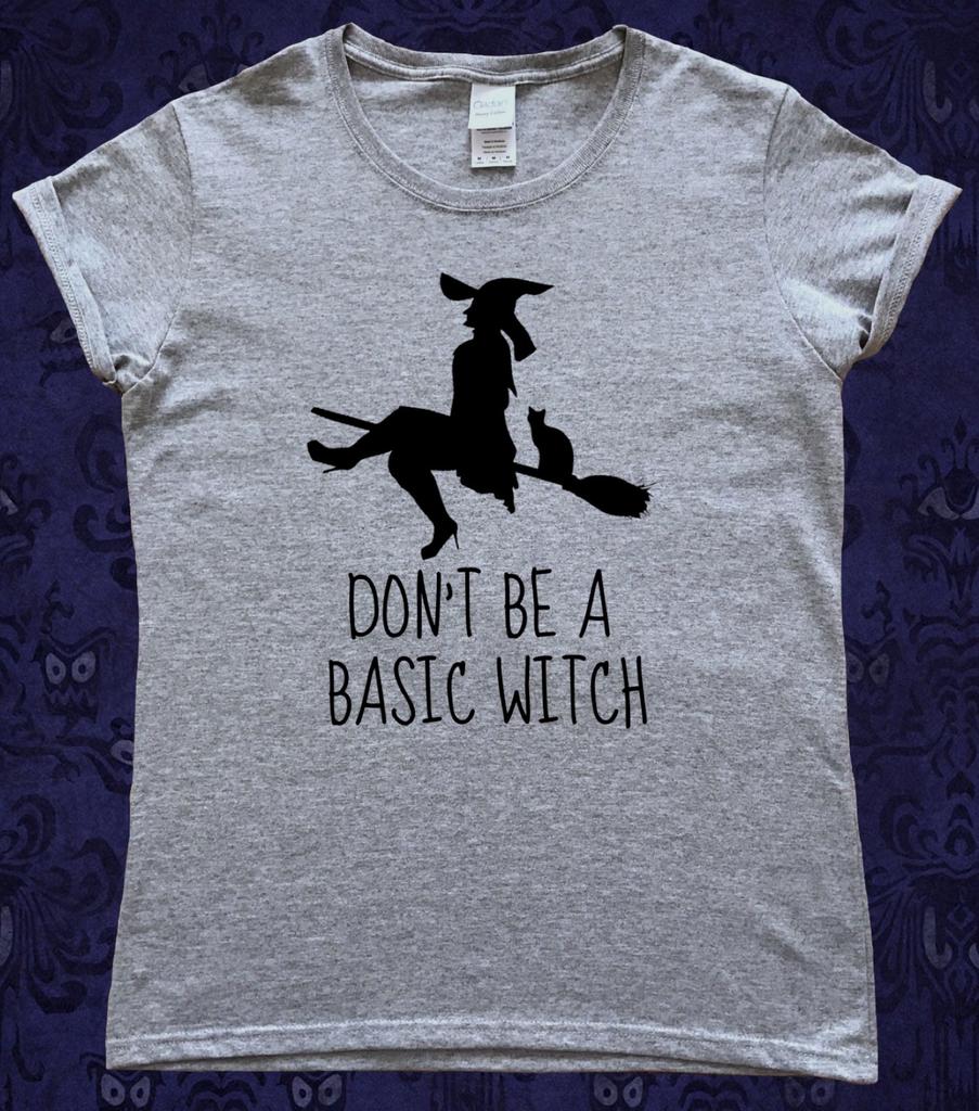 Halloween Basic Witch Funny T-Shirt
