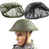 1 Stuk Legerhelm Net Groen Zwart Tactische Helm Net Cover Voor M1 M35 M88 Mk1 Mk2 Helm Airsoft Beschermhoes