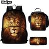 Lion King Schoolbag High Definition Printing Multi-Function Cross-Border Burden Reduction Large Capacity Backpack