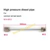 30cm with M14 and M12 Nuts High Pressure Diesel Pipe for  Common Rail Fuel Tube for Common Rail Test Bench