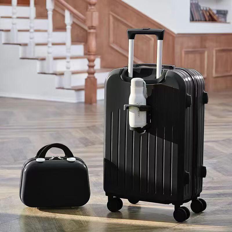 OEING Carry-on Luggage Set with Cup Holder