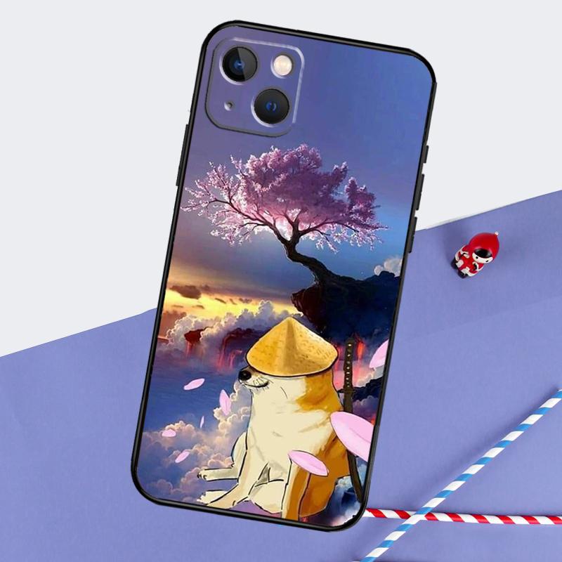 Doge Dog Cheems meme Phone Case For iPhone 16 Pro Max 11 13 14 15 Pro Max 12 Mini XR 16 15 Plus 16e Back Cover