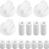 With Adapters Replacement Stove Knobs Portable Cooker Hob Knobs  Kitchen Accessories