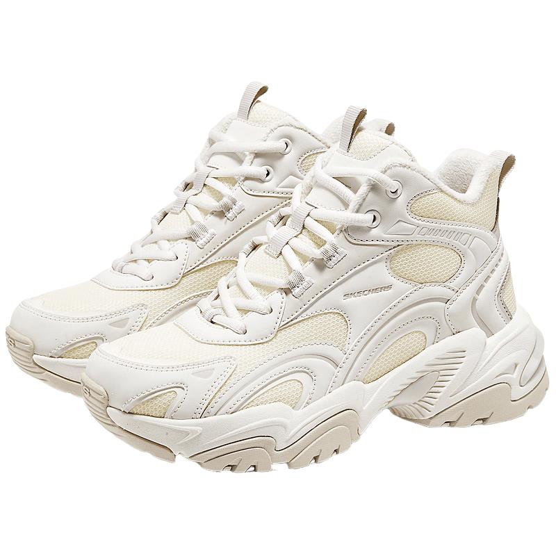 

Skechers Women s Winter Warm Retro High-Top Dad Shoes 168022 US 7