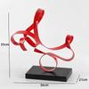 Modern Luxury Figurines Office Decoration Figurines Desk Accessories Miniatures Valentine Gift Ideas Miniatures Table Top Items