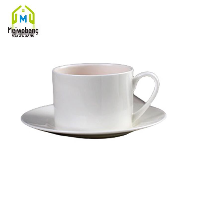 Ceramic Coffee Cup and Saucer Set