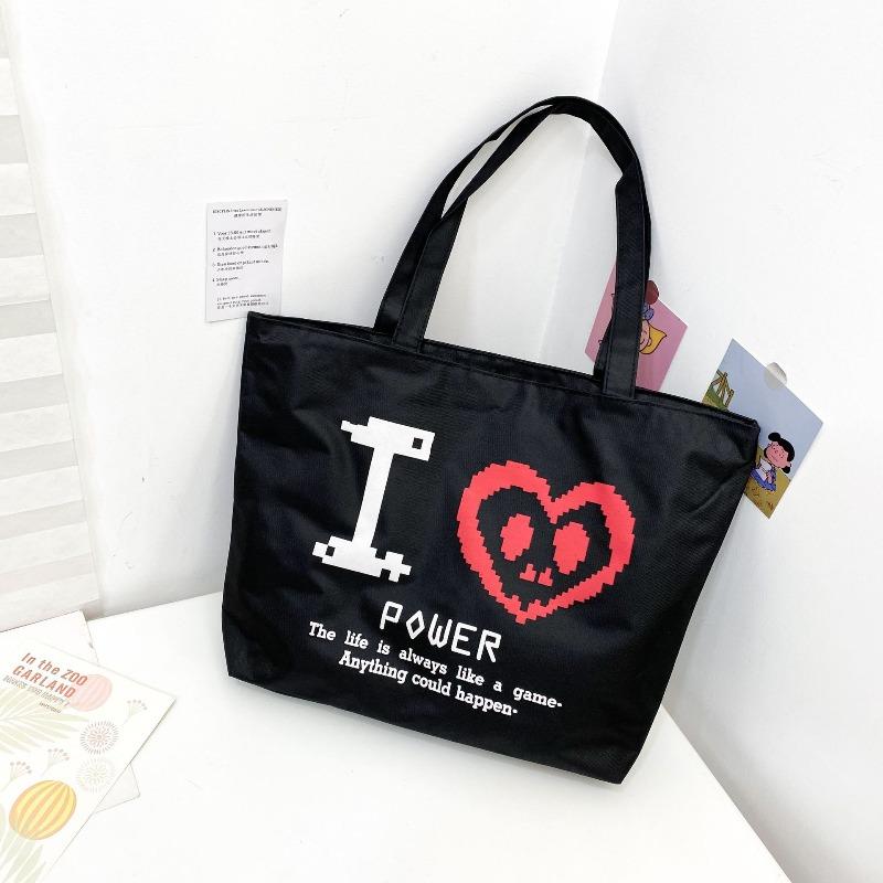 Shoulder Bag Women's Canvas Bag Large Capacity Work Commuter Women's Bag Portable Tote Bag Nanfeng Bag