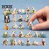 December Daily Holiday Celebration Dog Advent Calendar 2026, 24-Day Christmas Countdown with 24 Acrylic Pet Themed Xmas Present Cute