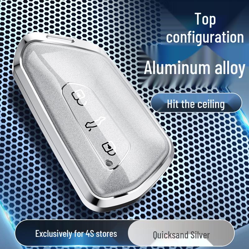 

Volkswagen Golf 8 Key Case: Aluminum Alloy Cover for R-Line, GTI, Teramont X, ID.3, ID.4