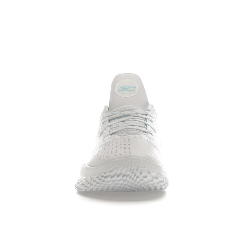 Under Armour Curry 4 Low FloTro April Showers Unisex Sneakers White Blue 3026620-100