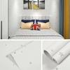 SUOYUE Thickened Self-Adhesive Waterproof Solid Color Wallpaper