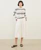 Lafelsortof Round Striped Knit Cardigan