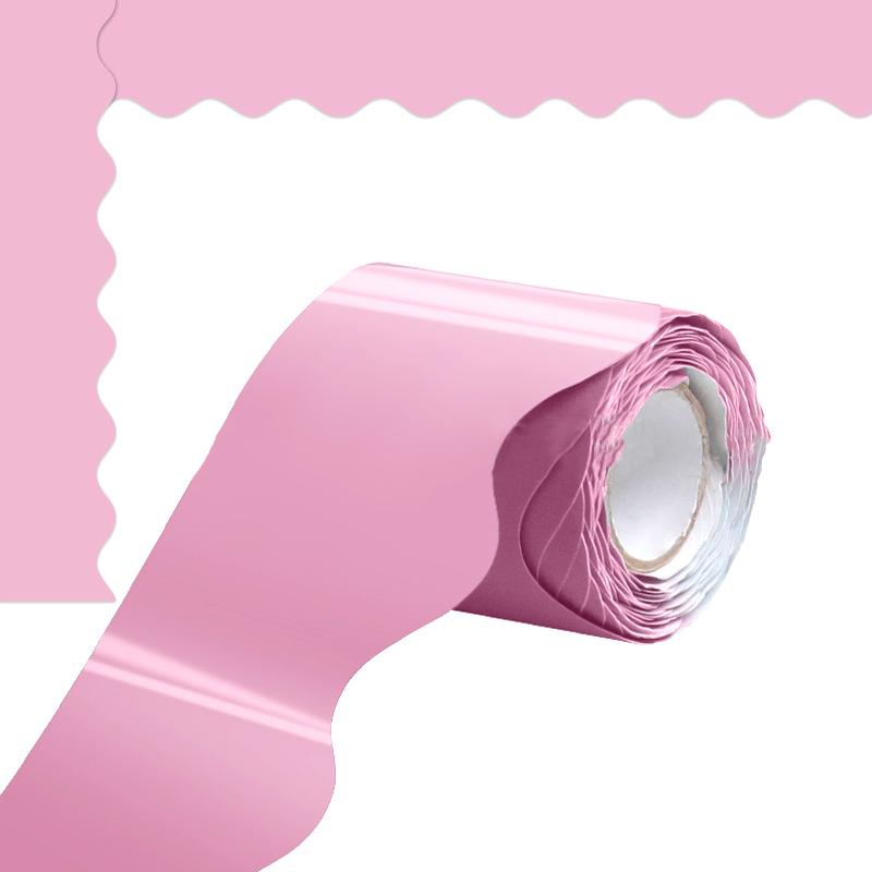 1 Stück Ankündigungstafel-Aufkleber, dynamische dekorative Aufkleber, Mehrzweck-Poster-Randaufkleber, einfarbige Klassenzimmer-Tafel