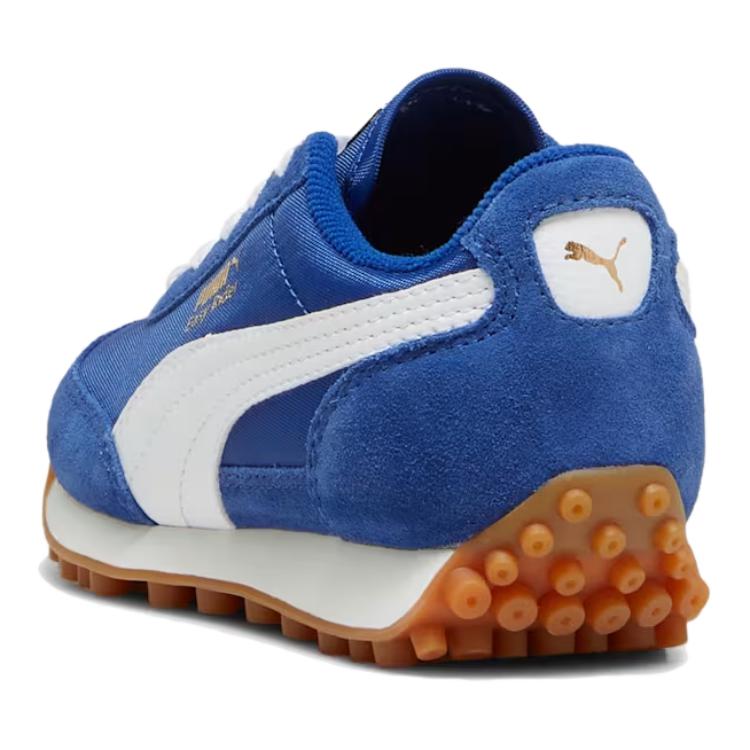 New PUMA Easy Rider Series Anti-Slip And Wear-Resistant Lightweight Low-Top Kids' Running Shoes Blue White Kids' 399372-08